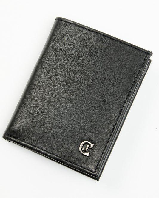 Cody James Black 1978™ Men's Chapman Smooth Leather Bifold Wallet