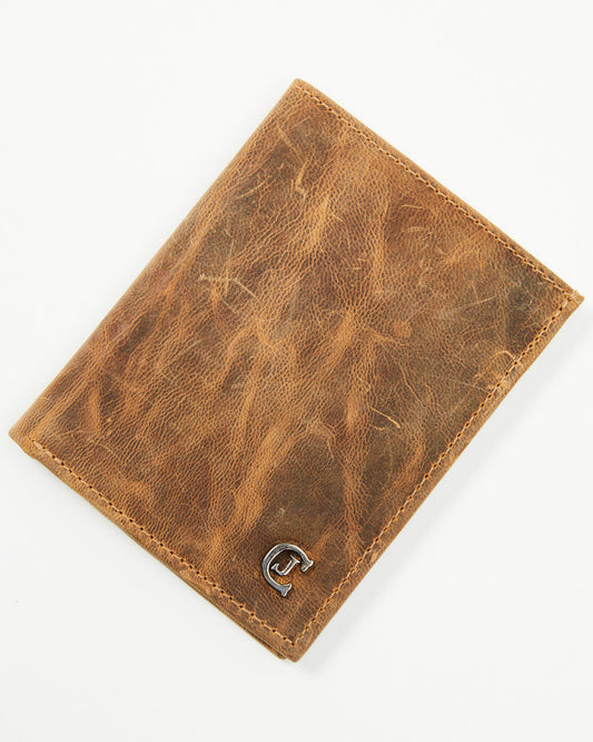 Cody James Black 1978™ Men's Chapman Smooth Leather Bifold Wallet