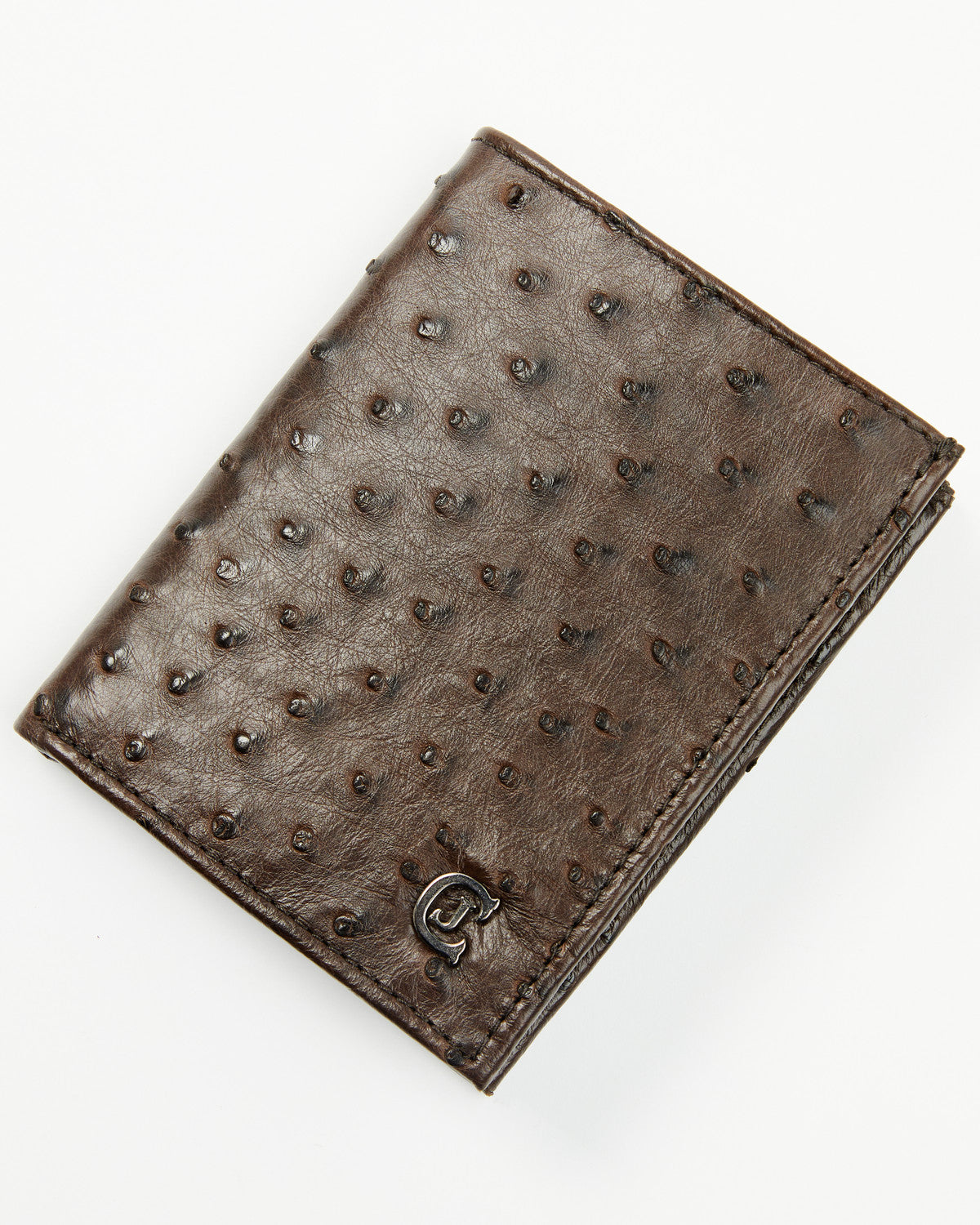 Cody James Black 1978™ Men's Dawson Exotic Full-Quill Ostrich Bifold W