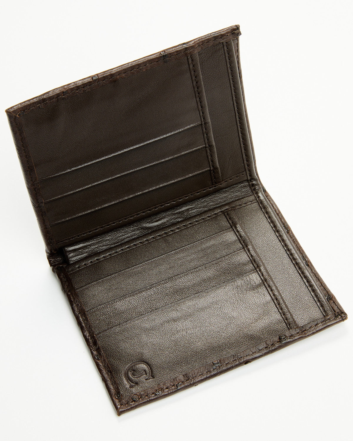 Cody James Black 1978™ Men's Dawson Exotic Full-Quill Ostrich Bifold W