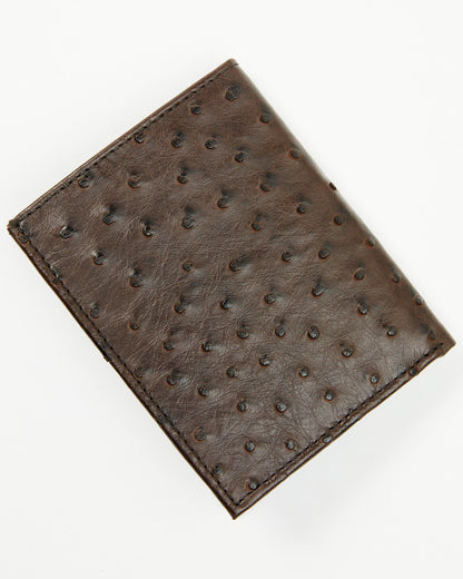 Cody James Black 1978™ Men's Dawson Exotic Full-Quill Ostrich Bifold W