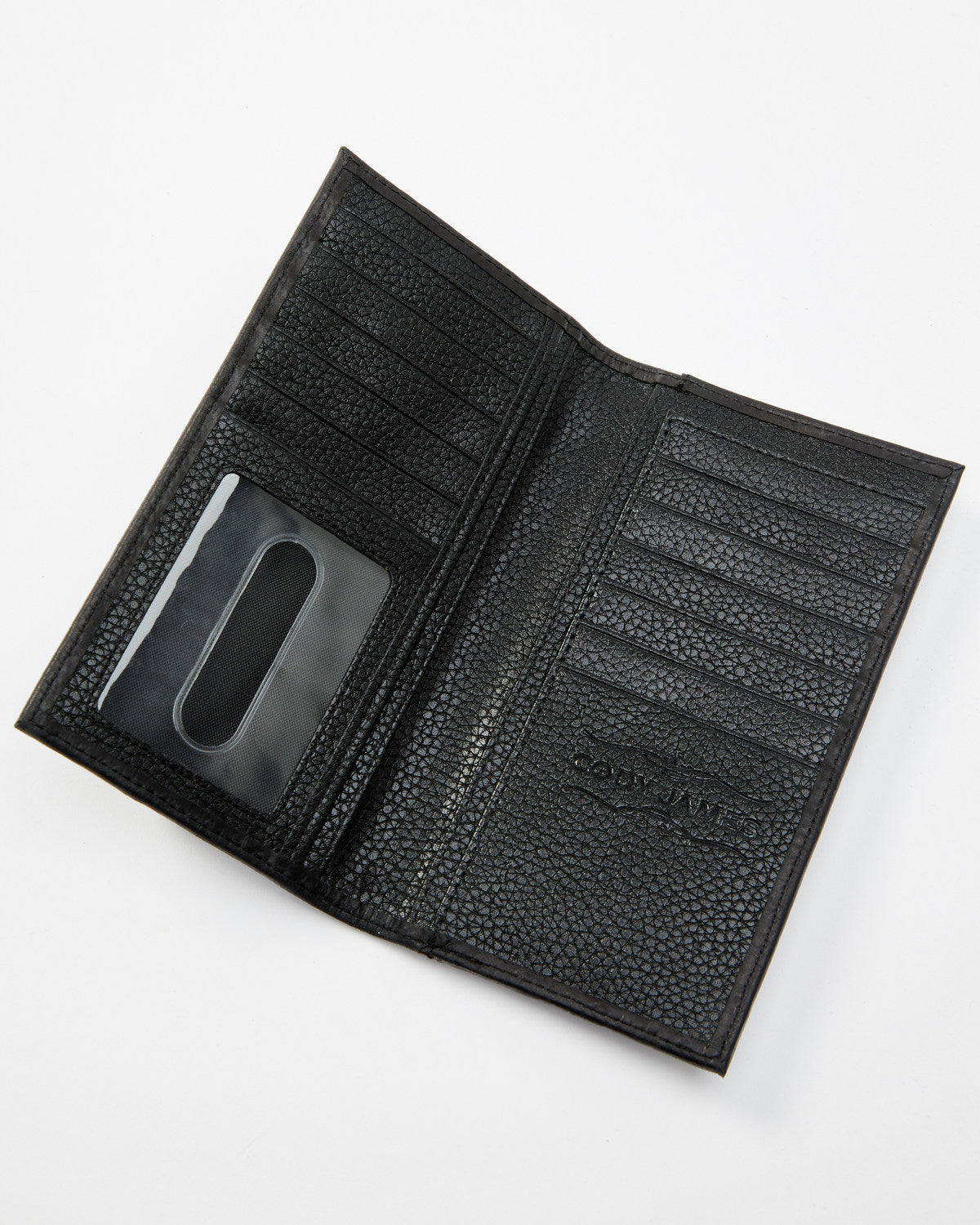 Cody James Men's Crocodile Embossed Rodeo Wallet
