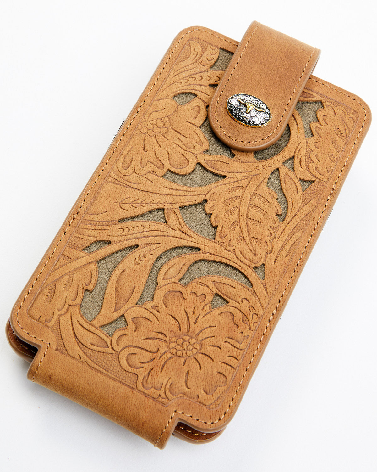 Cody James Men's Cell Phone Leather Wallet
