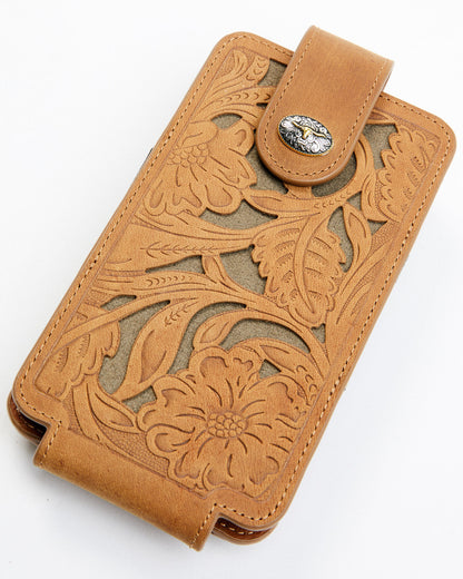 Cody James Men's Cell Phone Leather Wallet