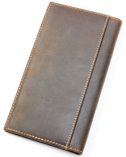 Cody James Men's Bi-Fold Crocodile Print Embossed Rodeo Wallet