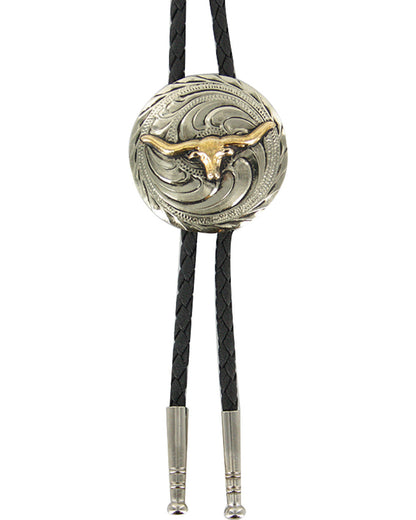Cody James Men's Steer Head Bolo Tie