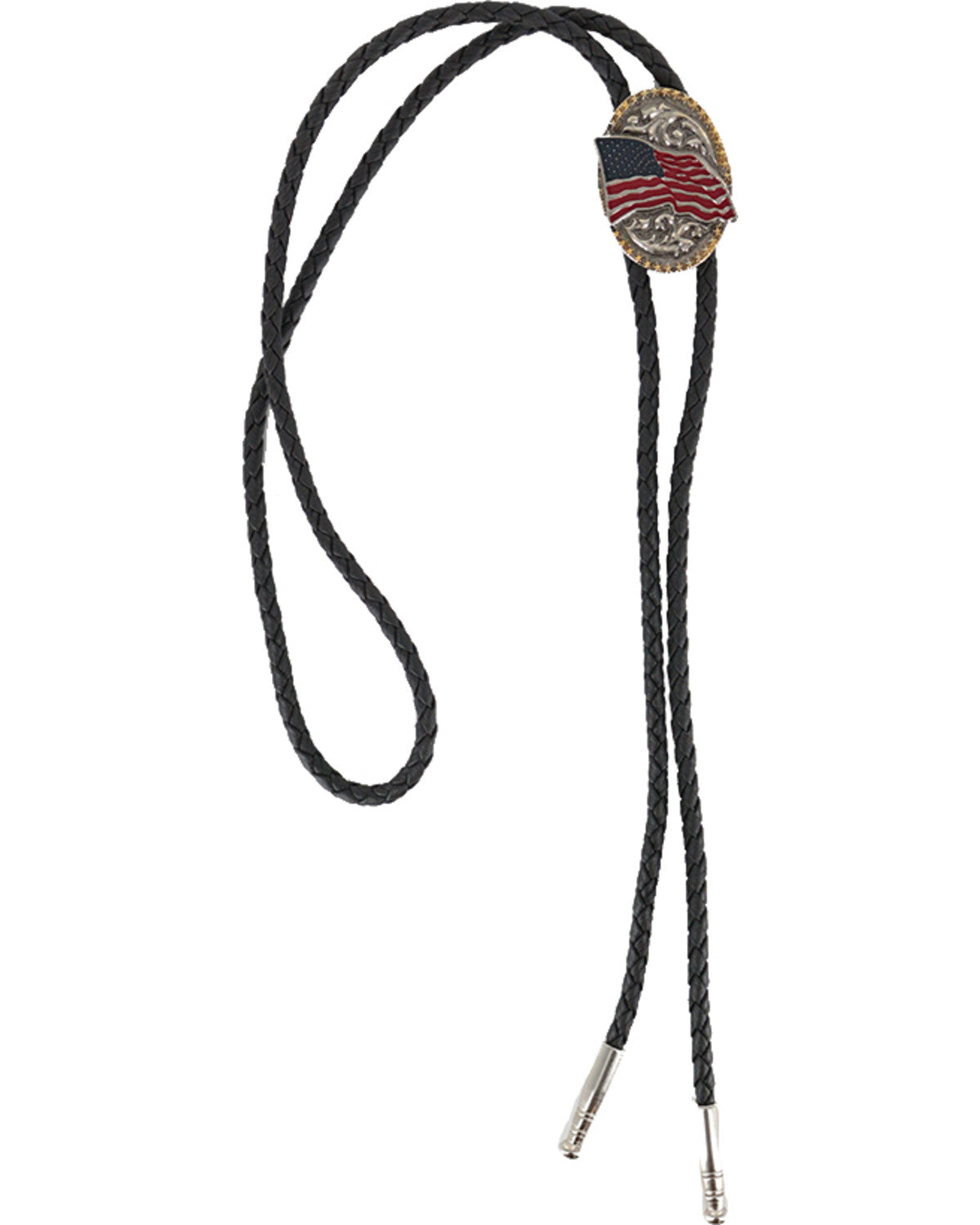 Cody James Men's American Flag Bolo Tie