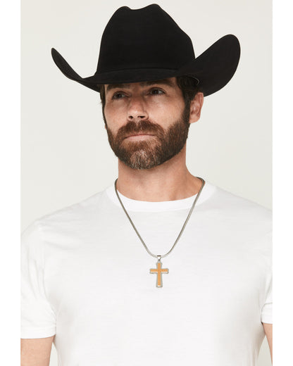Cody James Men's Two-Toned Cross Necklace