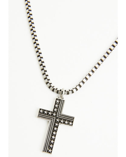 Cody James Men's Stars & Stripes Necklace