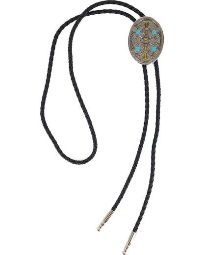 Cody James Men's Oval Arrows Bolo Tie