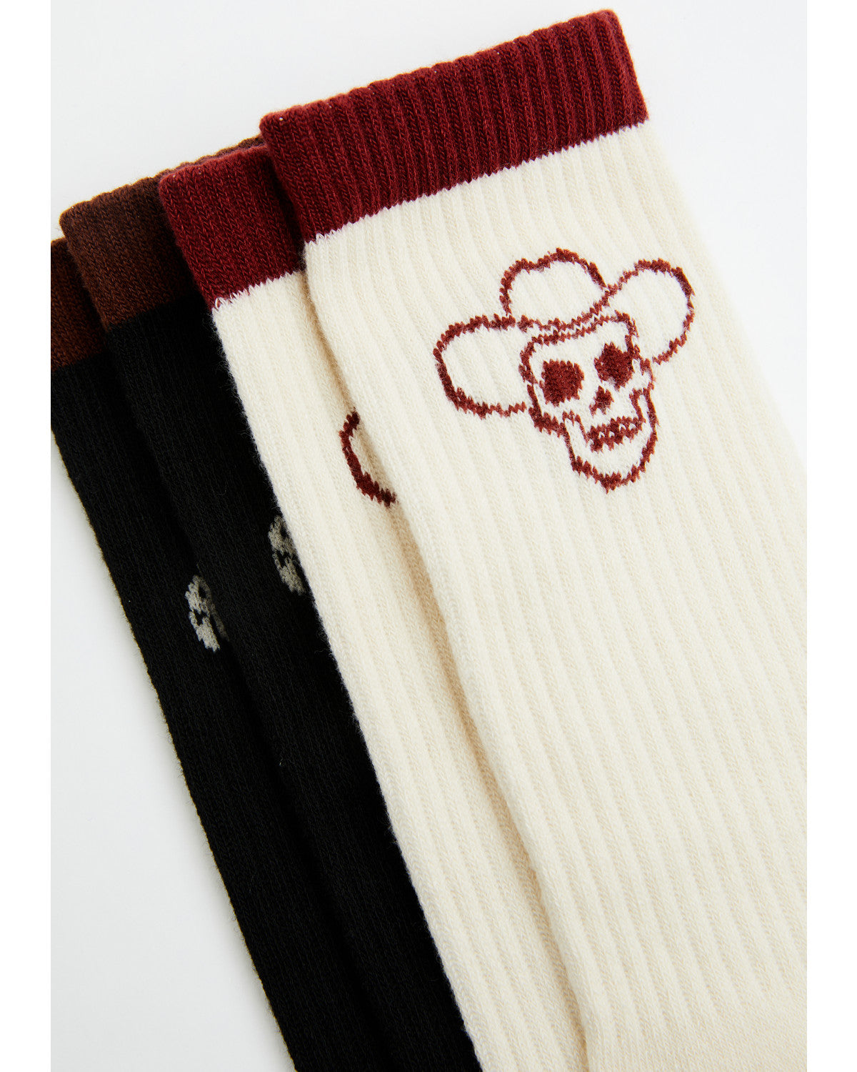 Cody James Men's Scorpion Skull Crew Socks - 2 Pack