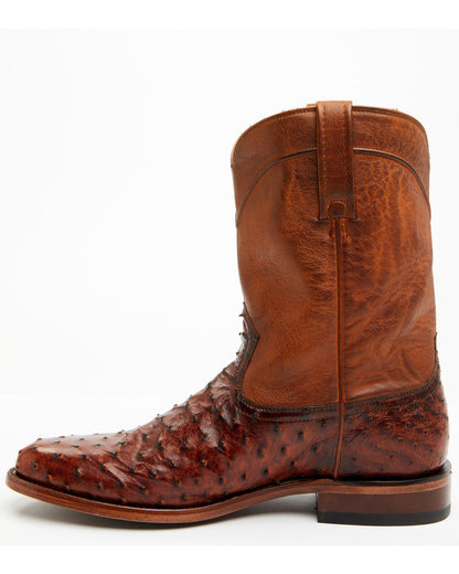 Cody James Black 1978® Men's Carmen Exotic Full-Quill Ostrich Roper Bo