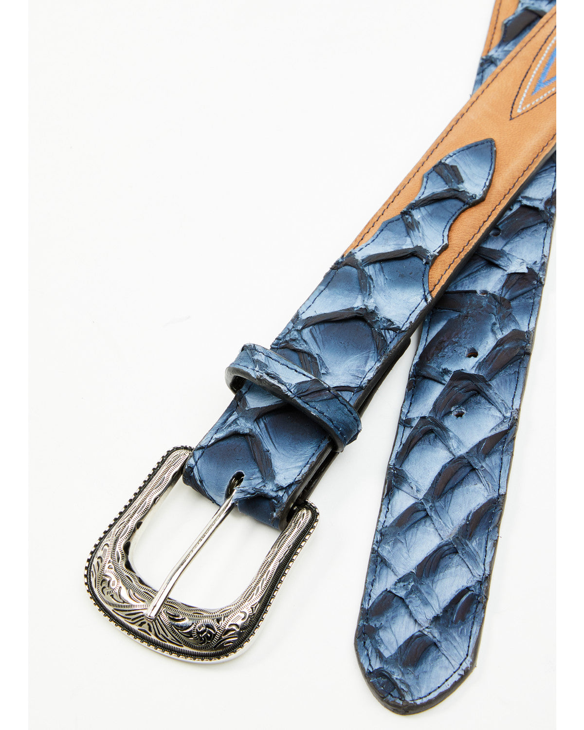 Cody James Men's Exotic Pirarucu Billet Belt