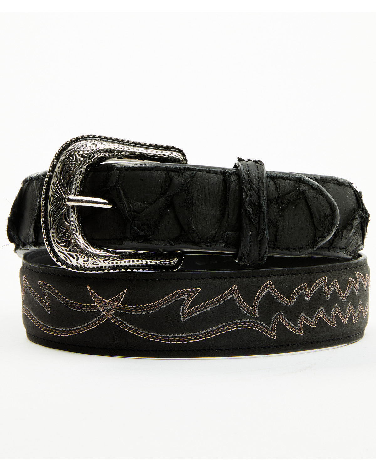 Cody James Men's Exotic Pirarucu Billet Belt