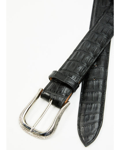 Cody James Black 1978™ Men's Sutton Exotic Caiman Tail Leather Belt
