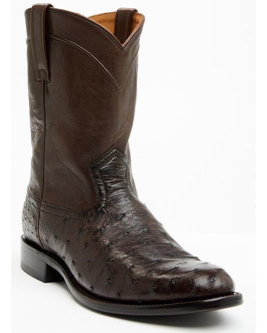 Cody James Black 1978® Men's Carmen Exotic Full-Quill Ostrich Roper Bo