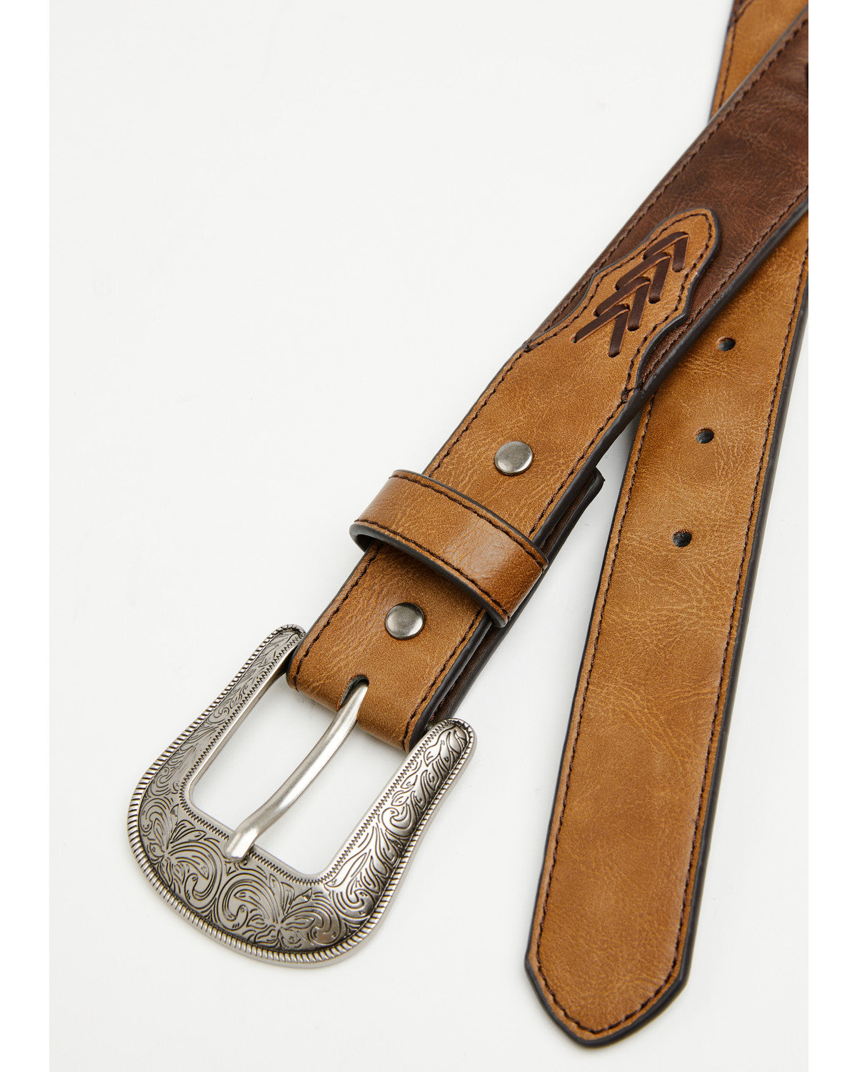 Cody James Boys' Southwestern Inlay Belt