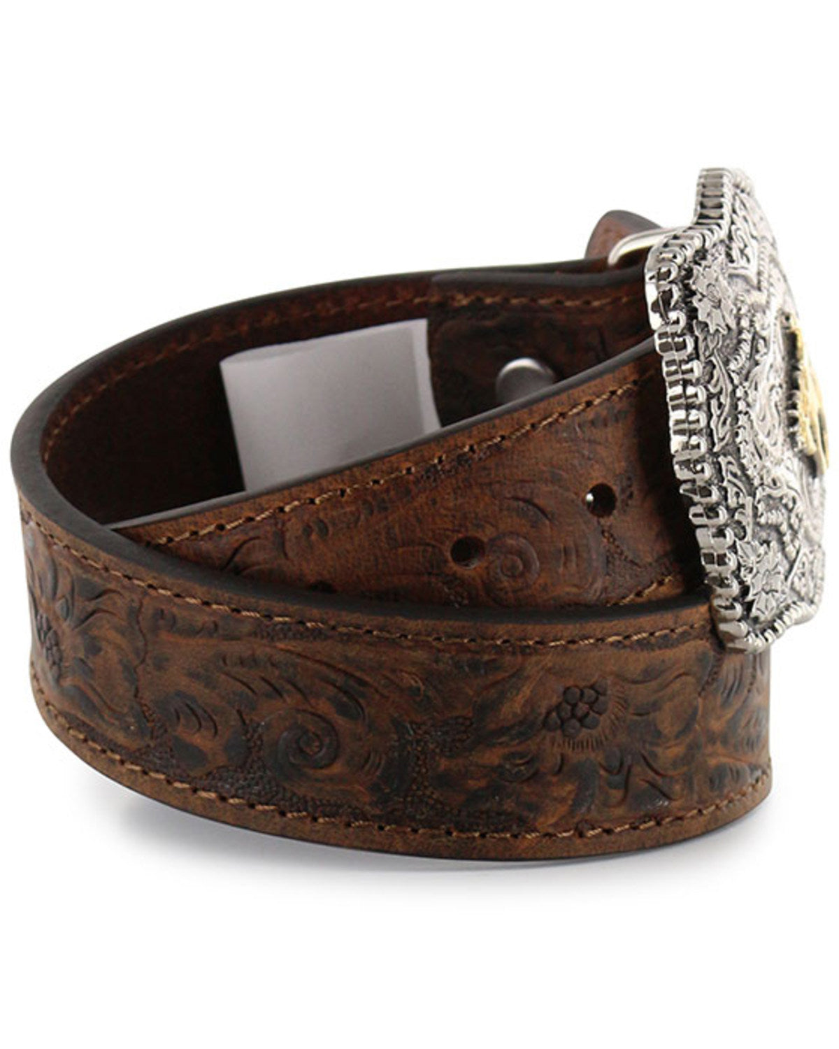 Cody James Kid's Floral Tooled Belt
