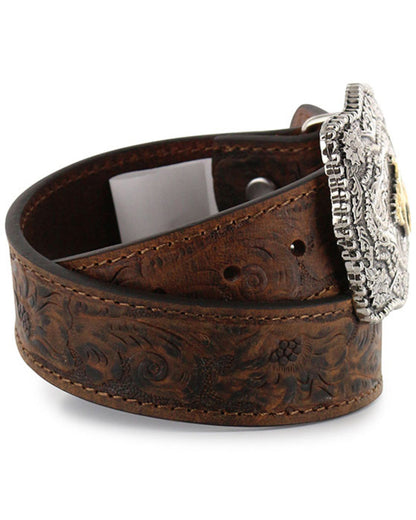 Cody James Kid's Floral Tooled Belt