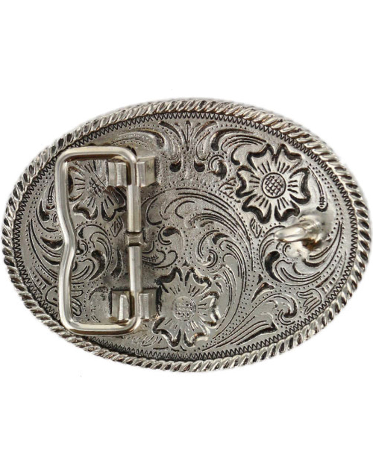 Cody James Boys' Dual-Tone Horse Belt Buckle