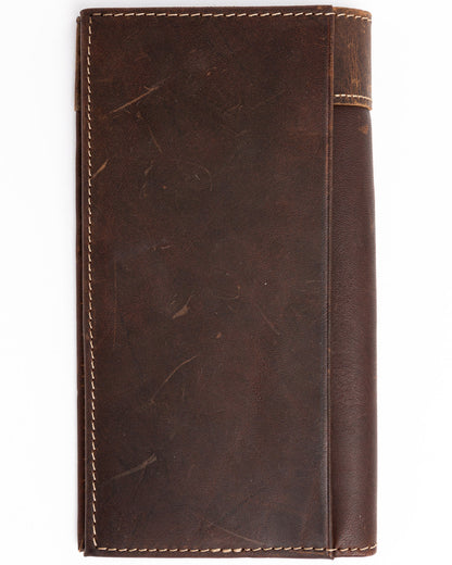 Cody James Men's Rodeo Stitched Leather Wallet