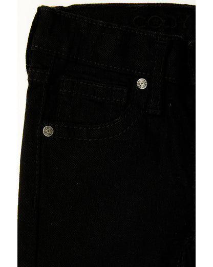 Cody James Toddler Boys' Night Rider Slim Bootcut Comfort Stretch Deni