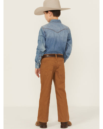 Cody James Boys' Benedetto Slim Bootcut Stretch Denim Jeans