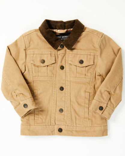 Cody James Toddler Boys' Ozark Washed Canvas Rancher Jacket