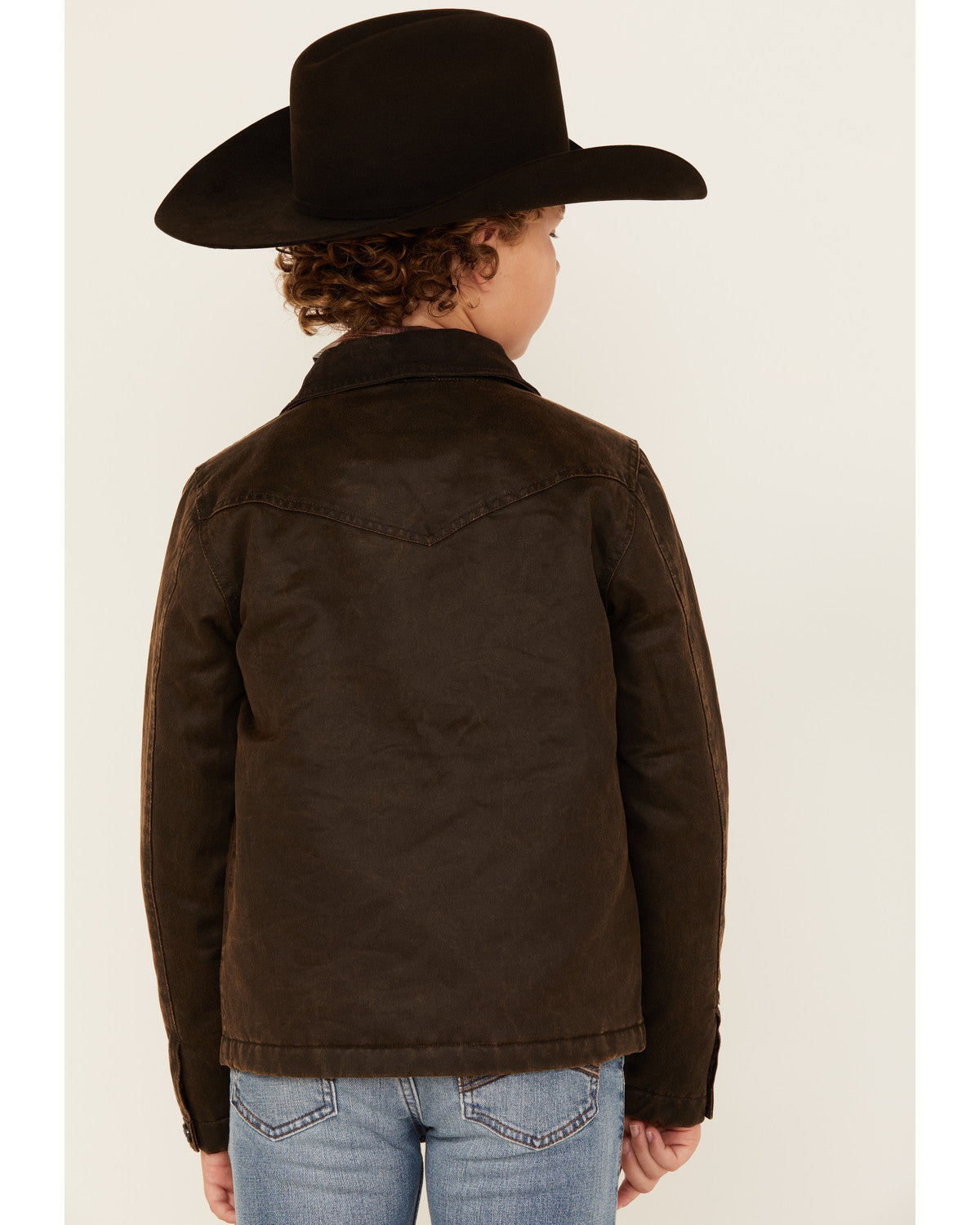 Cody James Boys' Road Dust Oil Skin Jacket