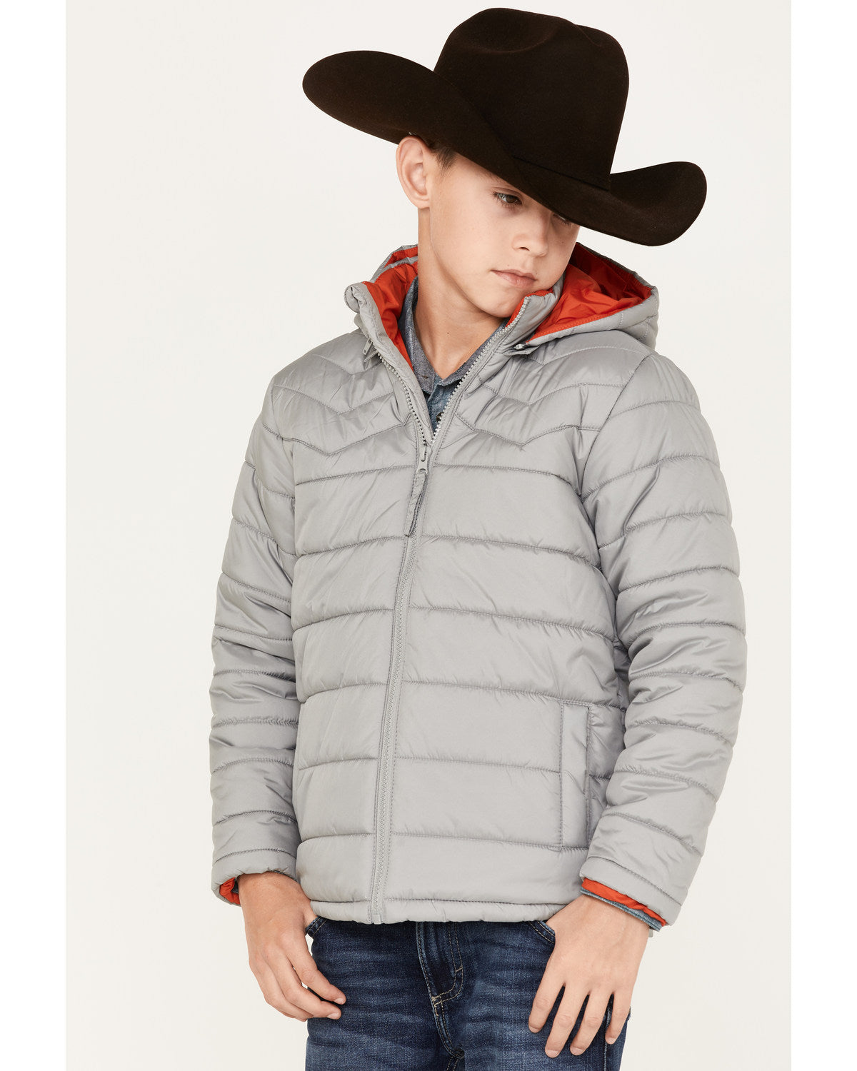 Cody James Boys' Hooded Puffer Jacket