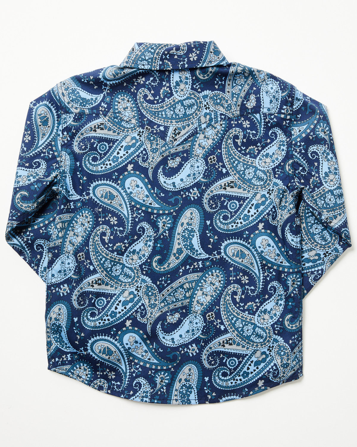 Cody James Toddler Boys' Westward Paisley Print Long Sleeve Snap Weste