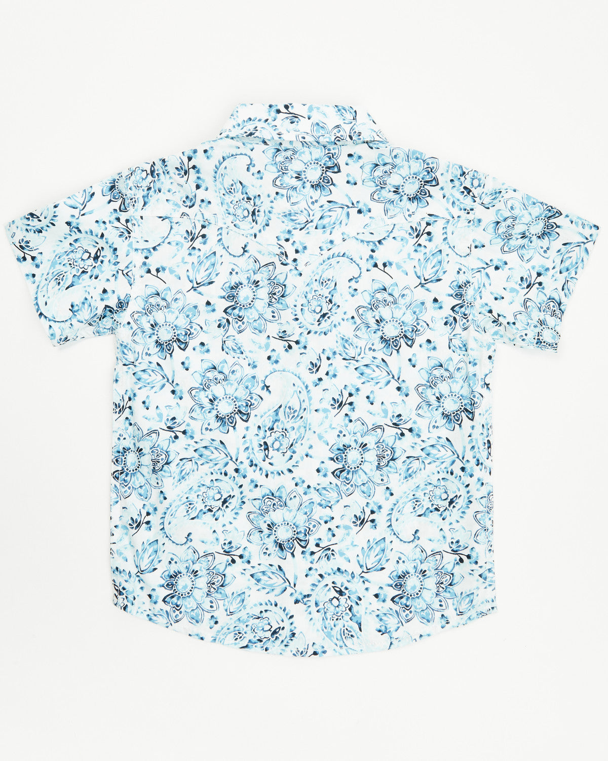 Cody James Toddler Boys' Frontier Threads Paisley Print Short Sleeve S