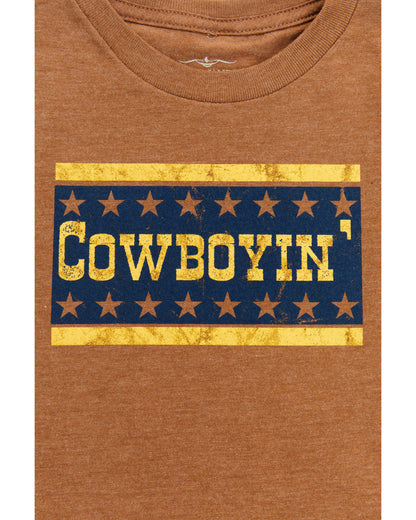 Cody James Toddler Boys' Cowboyin' Short Sleeve Graphic T-Shirt