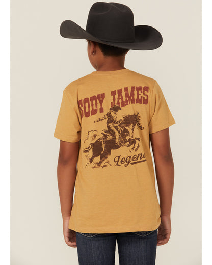 Cody James Boys' Cowboy Short Sleeve Graphic T-Shirt