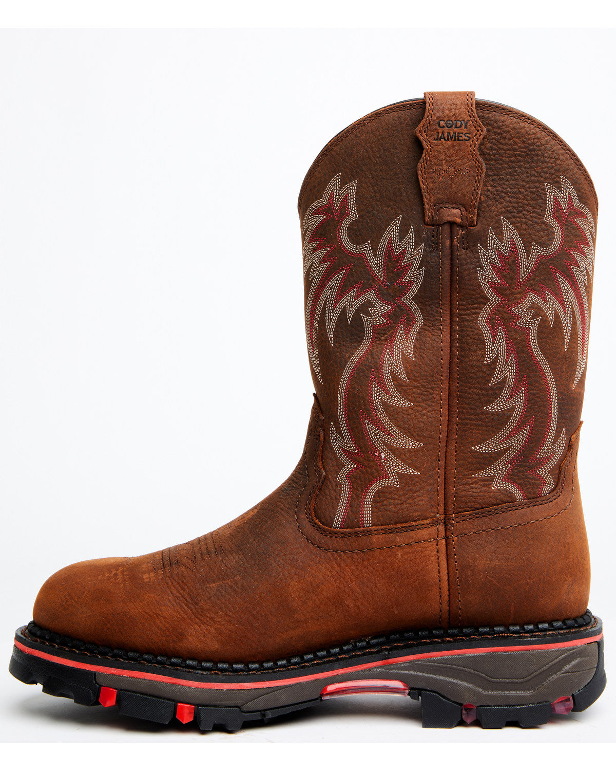 Cody James Men's 11" Decimator Dirty Dog Pull On Work Boots - Composit