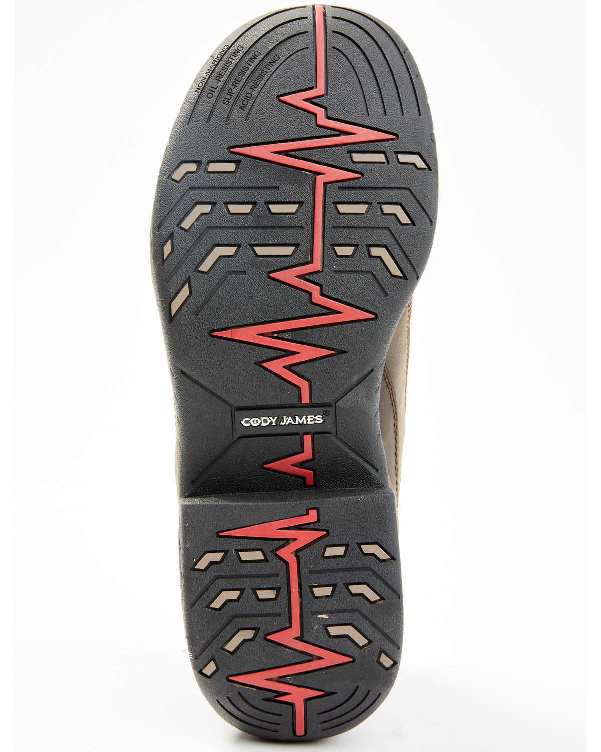 Cody James Men's 5" Endurance Corral Lace-Up Waterproof Work Hiking Bo