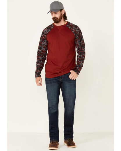 Cody James Men's FR Chili Long Sleeve Work Raglan T-Shirt