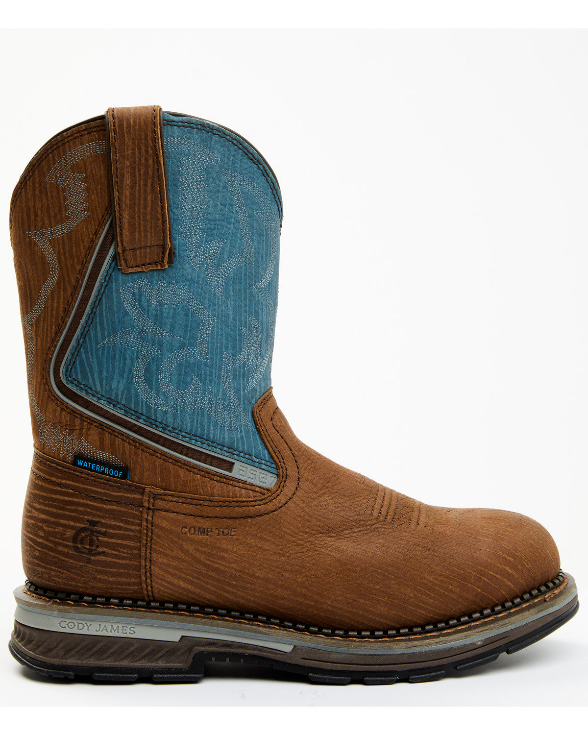 Cody James Men's Disruptor Waterproof Work Boots - Composite Toe