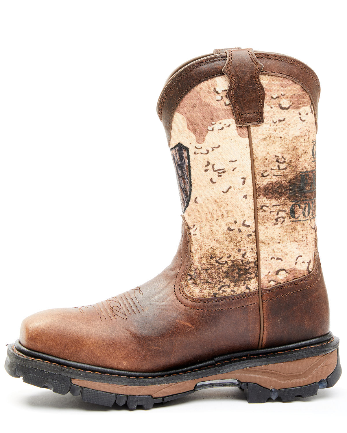 Cody James Men's 11" Camo Flag Decimator Work Boot - Composite Toe