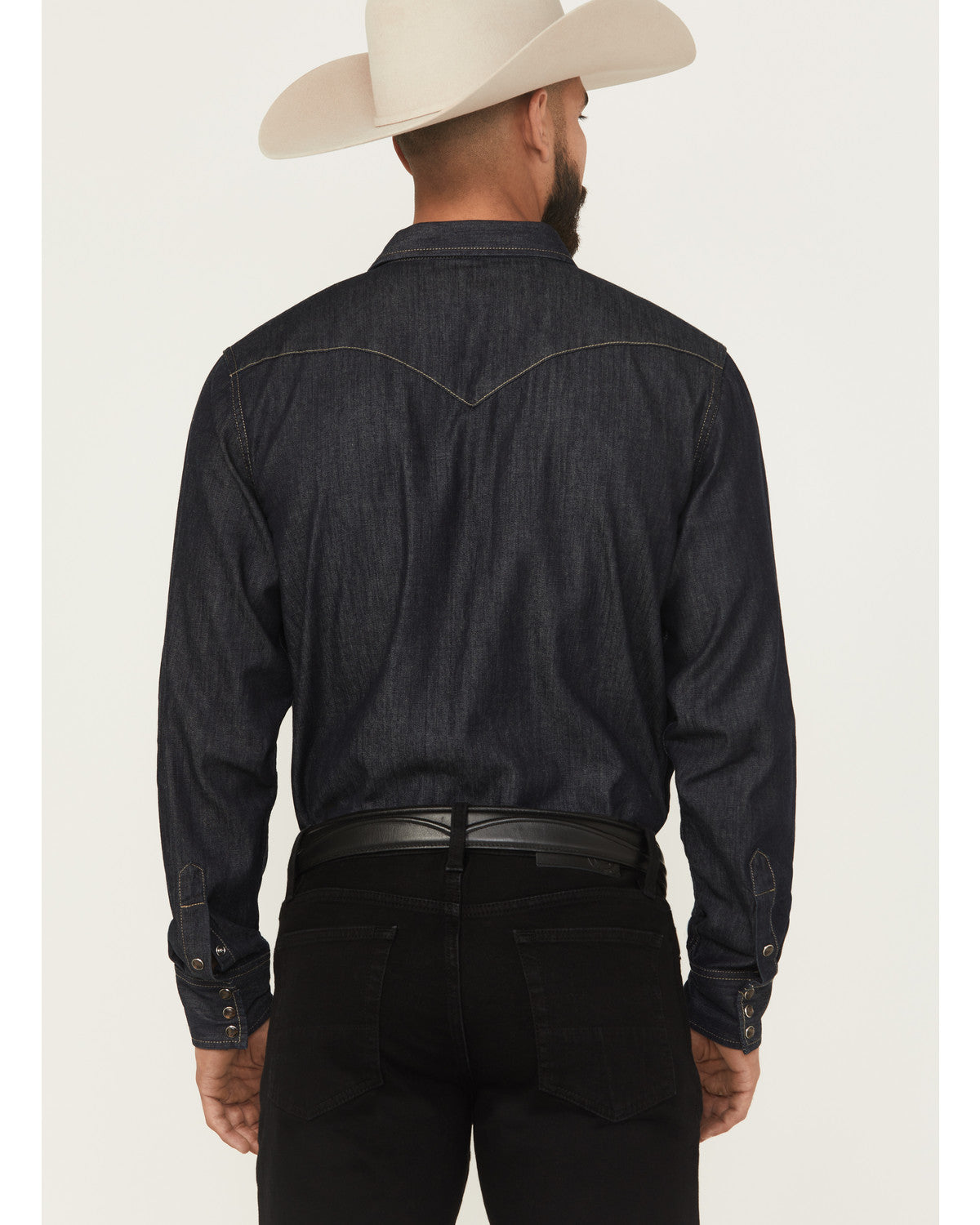 Cody James Black 1978® Men's Long Sleeve Snap Denim Western Shirt