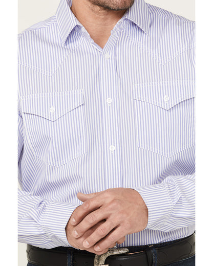 Cody James Black 1978® Men's Condor Striped Print Long Sleeve Button-D