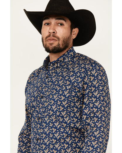 Cody James Men's El Camino Hills Floral Print Long Sleeve Button-Down