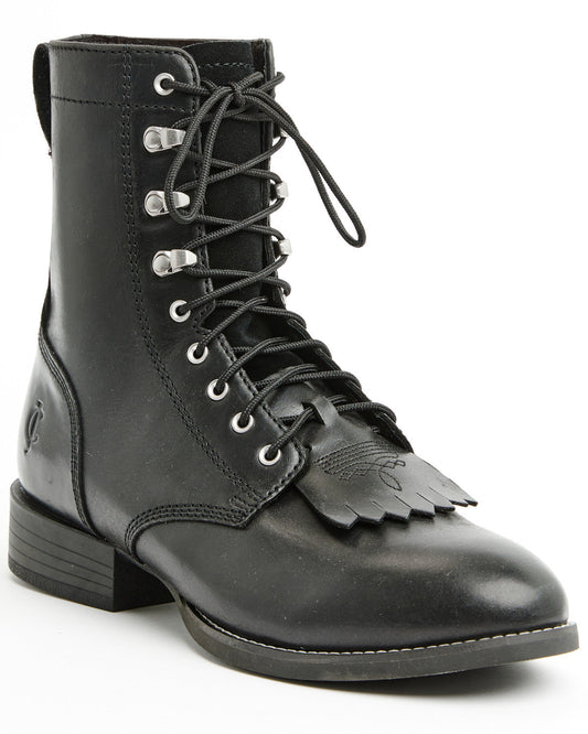 Cody James Men's 8" Highland Lace-Up Boots - Round Toe