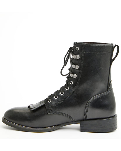 Cody James Men's 8" Highland Lace-Up Boots - Round Toe