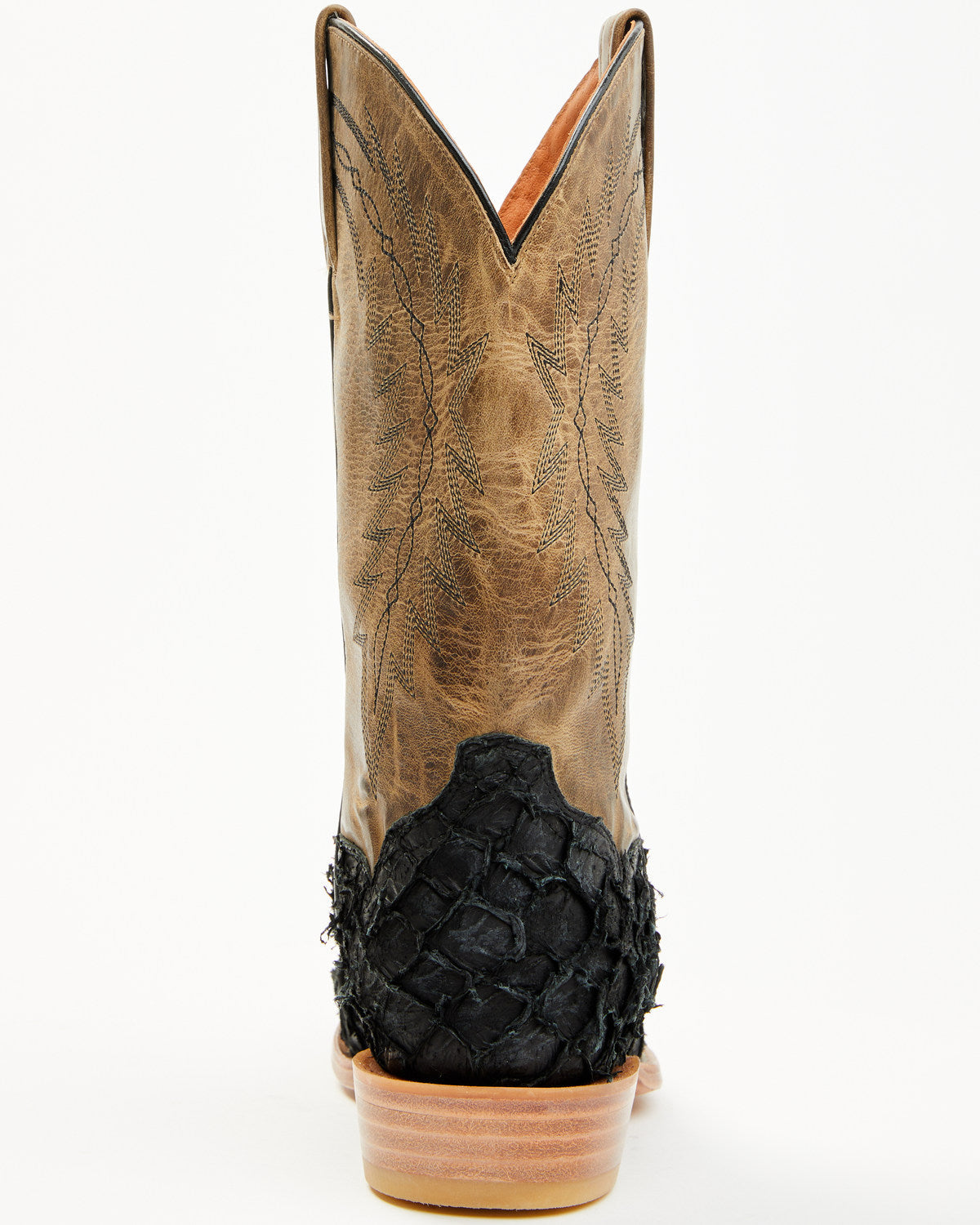 Cody James Men's Vaqueras Exotic Pirarucu Western Boots - Square Toe