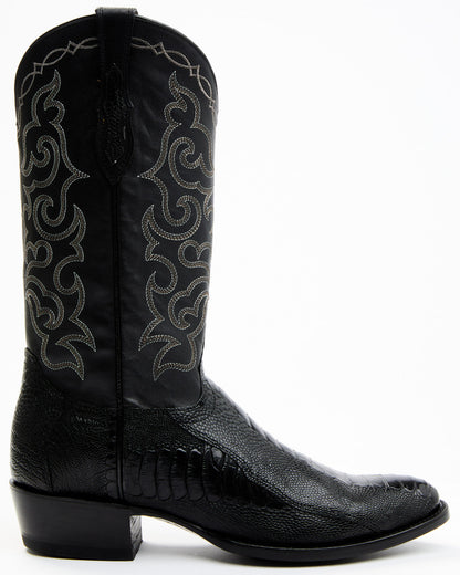 Cody James Men's Exotic Ostrich Leg Western Boots - Round Toe