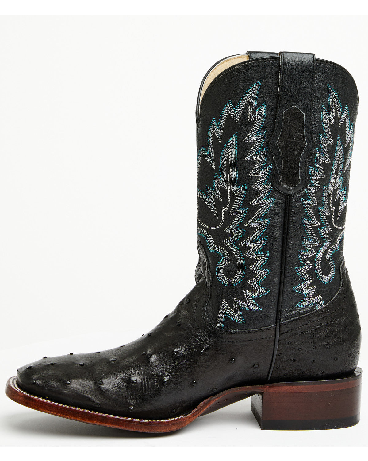 Cody James Men's Buzzard Exotic Full Quill Ostrich Western Boots - Bro