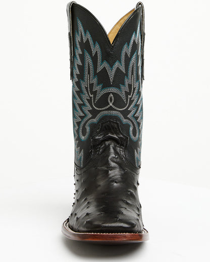 Cody James Men's Buzzard Exotic Full Quill Ostrich Western Boots - Bro