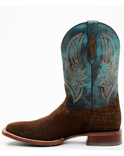 Cody James Men's Blue Collection Western Performance Boots - Broad Squ