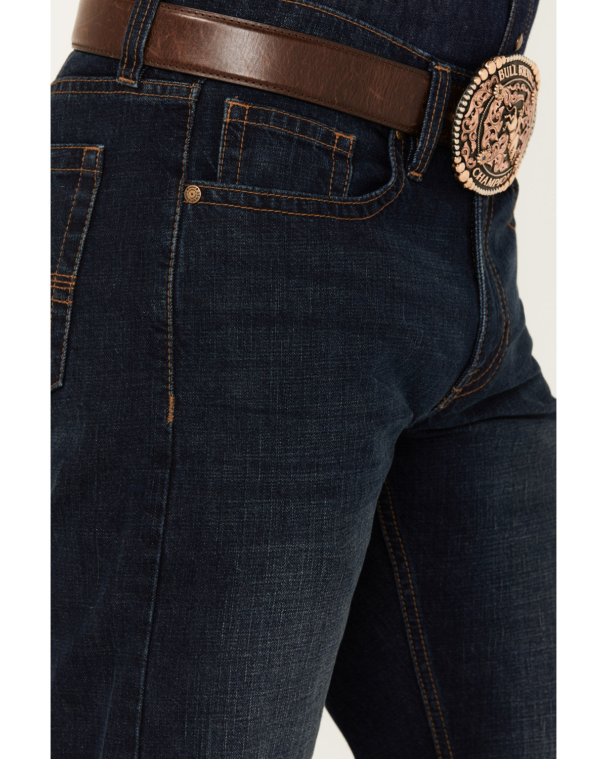 Cody James Men's Reiner Wash Duke Relaxed Bootcut Denim Jeans